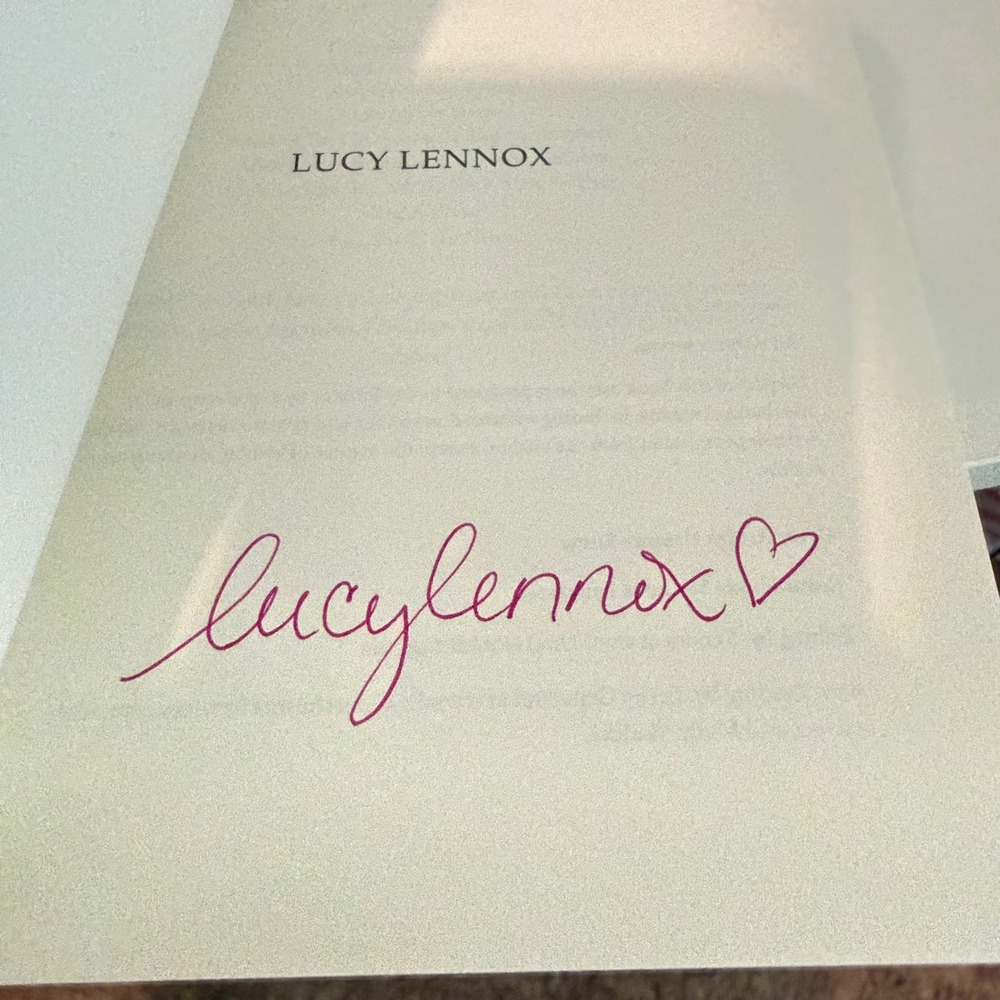 Lucy Lennox MM Romance Book Lot 5 SIGNED After Oscar Series Virgin Flyer NEW - Picture 15 of 15